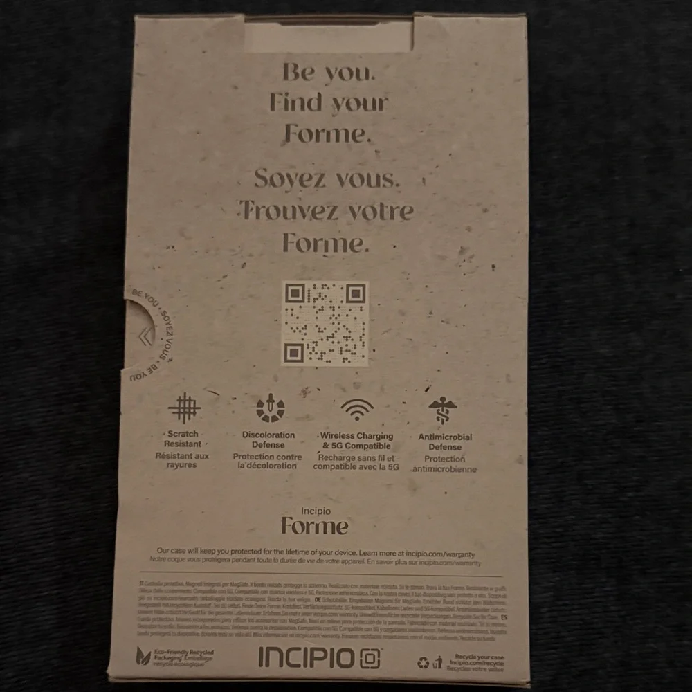 New Incipio Gray-Silver iPhone 15 & 14/13 MagSafe Case. - Picture 3 of 5